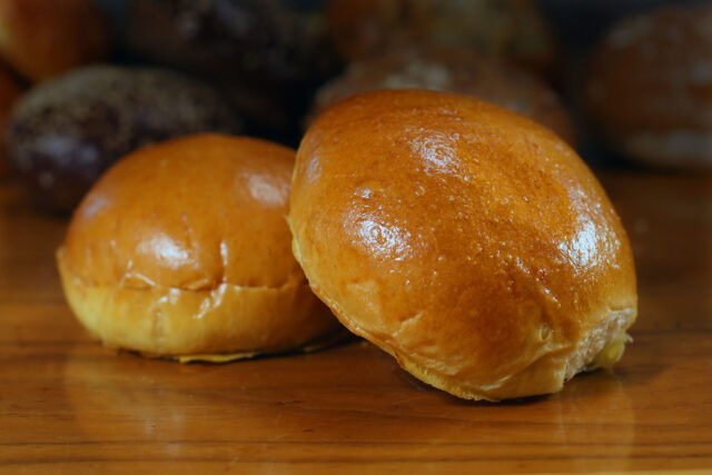 brioche bun from LeBus Bakery